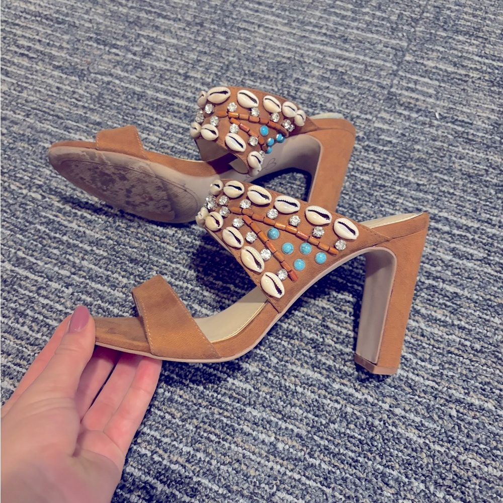 Jessica Simpson Seashell Heeled Sandal